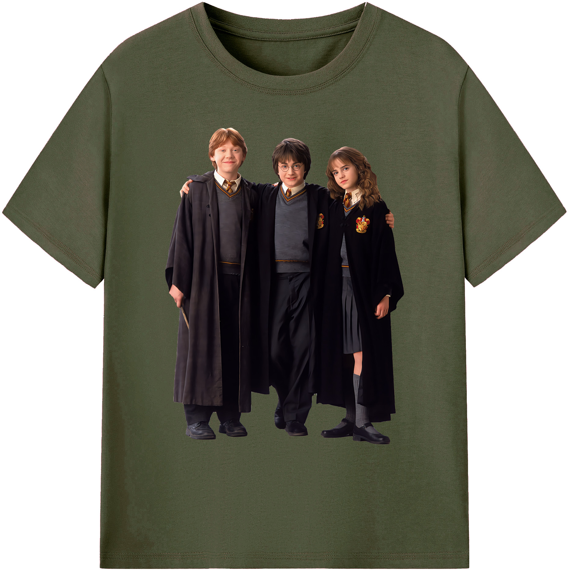（画像用） Harry Potter ハリー・ポッターシリーズ 綿100％ メンズ半袖Tシャツ｜肌触りやわらか＆通気性